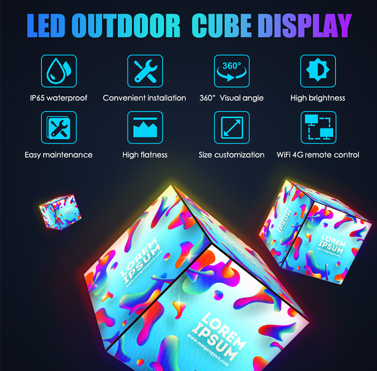 Écran LED créatif KE Cube (5)