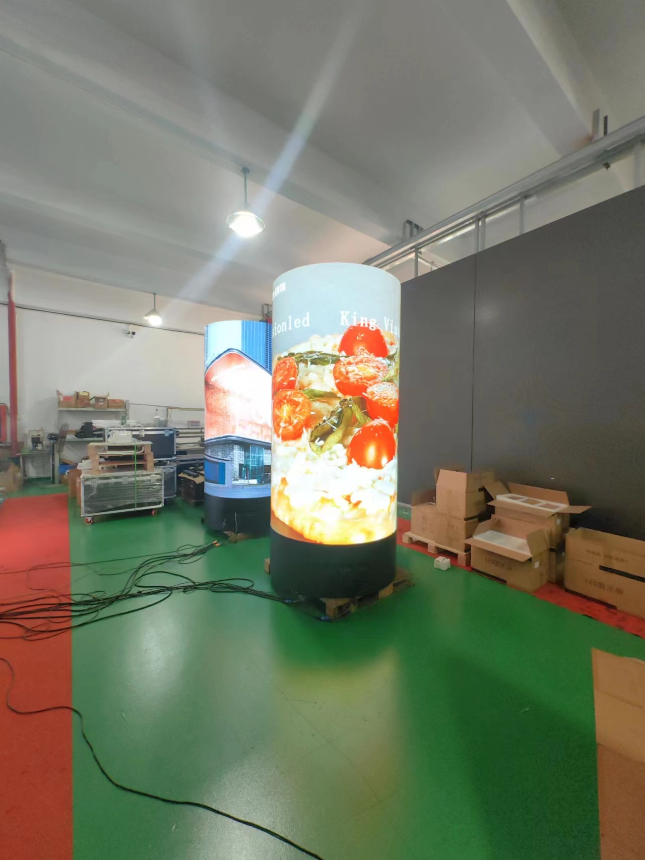 KY Cylinder Indoor Led Screen (10)